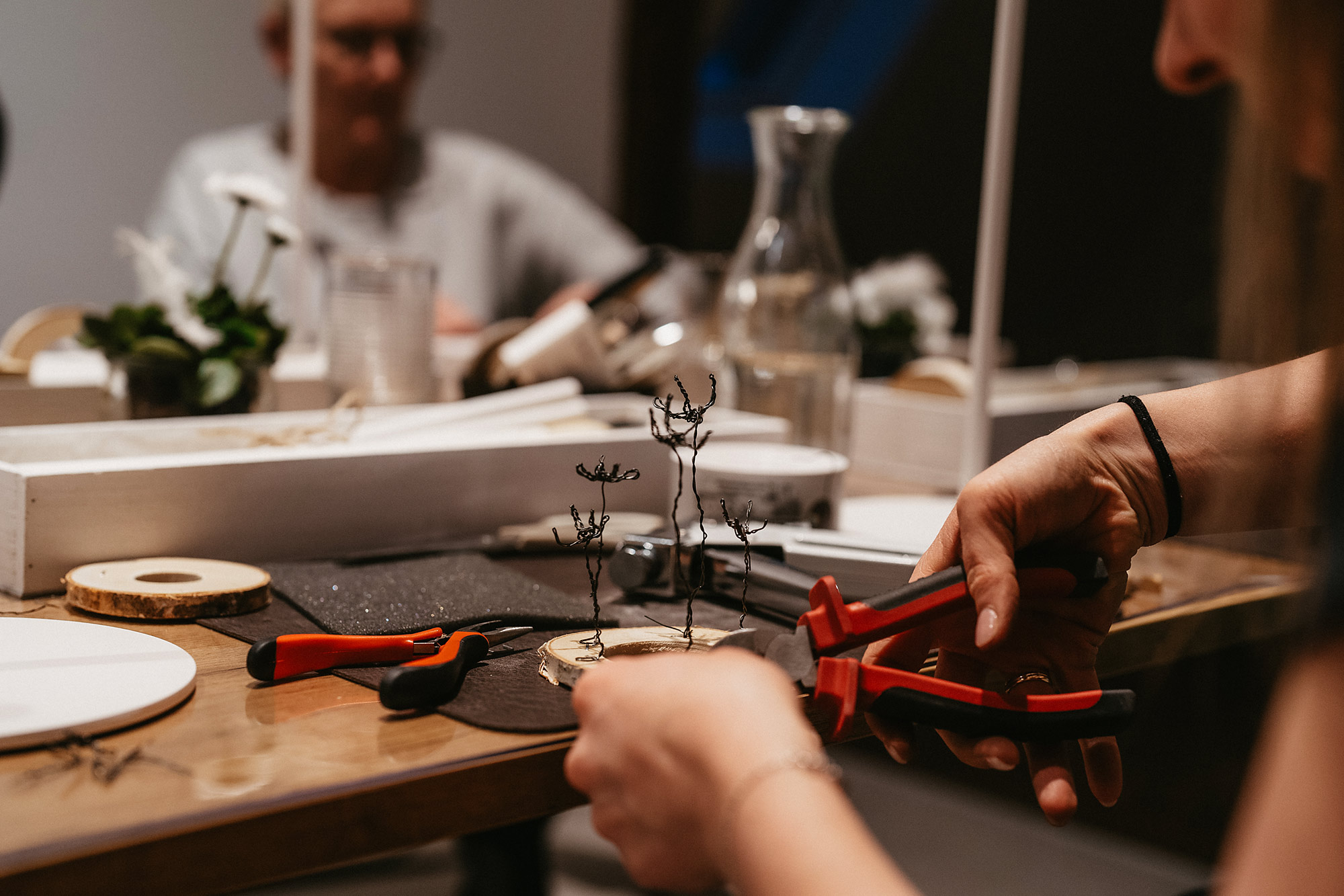 Workshop kreative Lampe DIY zeitlos und schön